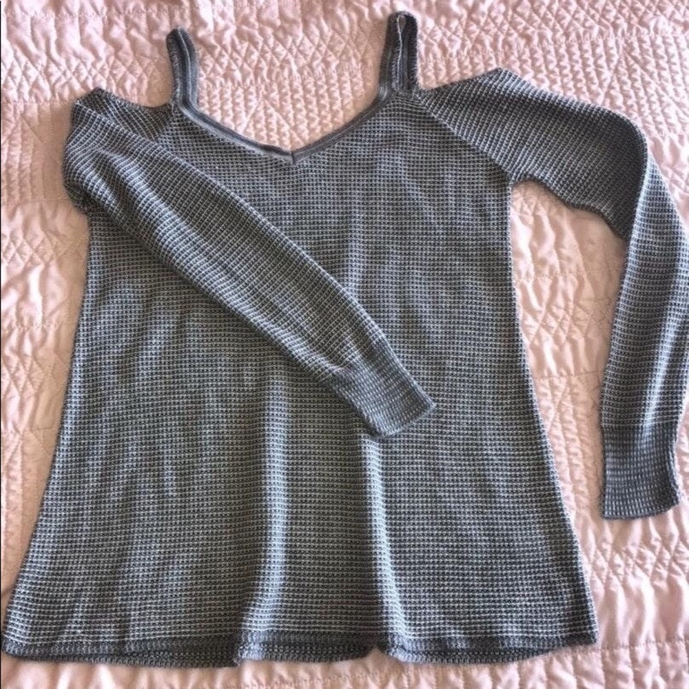 Cold Shoulder Sweater